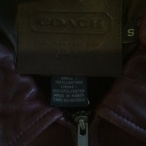 Leather jacket